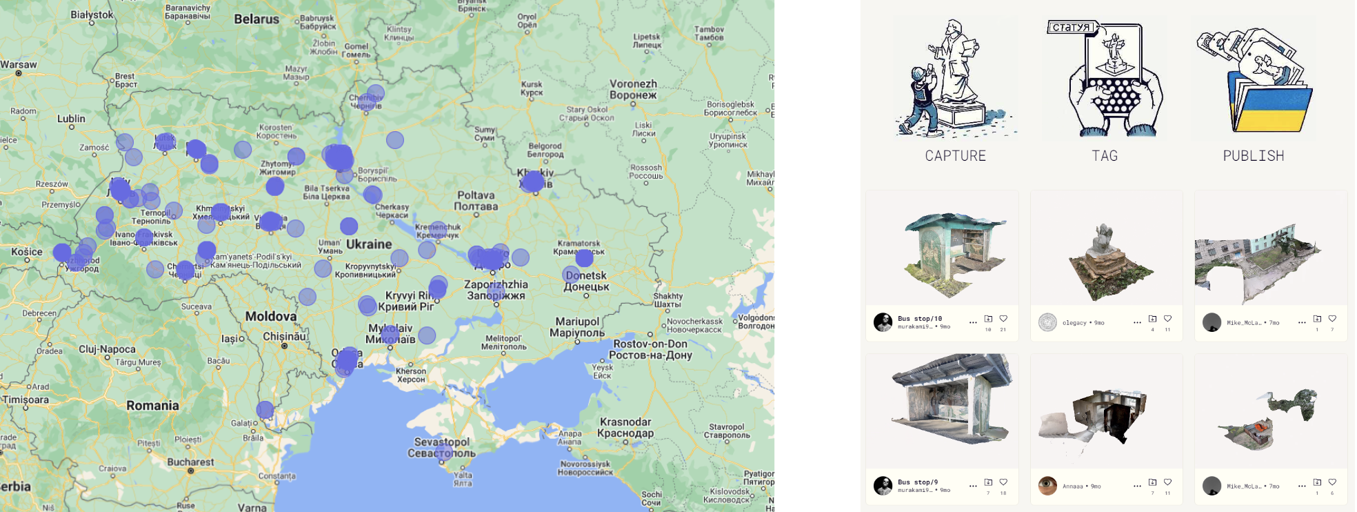 The Polycam Backup Ukraine Project